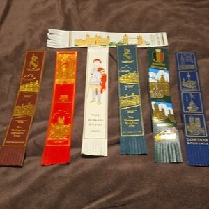 Colorful Souvenir Bookmarks Set